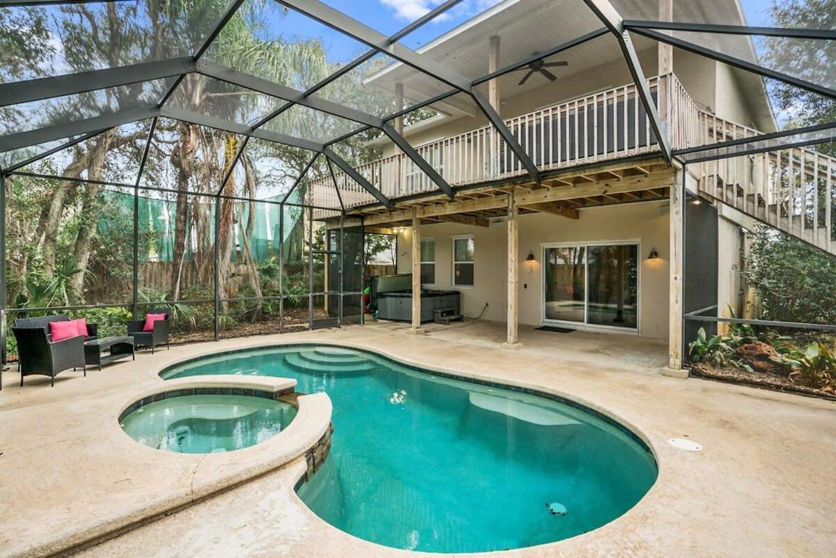 Pool + Hot Tub, Dock, Fishing, Near Beach! St. Augustine Luaran gambar